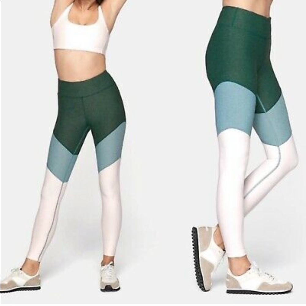 Outdoor Voices 7/8 Colorblock Spring Leggings
